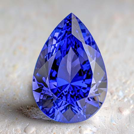 Tansanit mit 2.72 Ct, AAA Grade