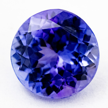 Augenreiner Tansanit mit 1.66 Ct, AA Grade