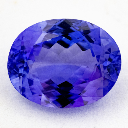 Augenreiner Tansanit mit 2.62 Ct, AA Grade