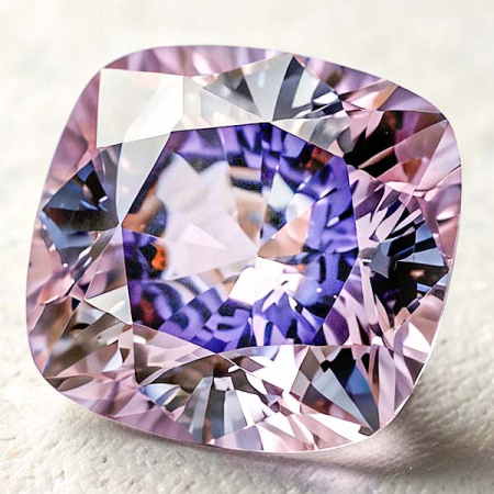 Pinkvioletter Tansanit mit 1.42 Ct