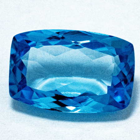 Topas in Swiss Blue mit 4.25 Ct, AAA Grade