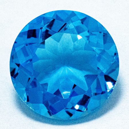 Topas in Swiss Blue mit 5.21 Ct, AAA Grade