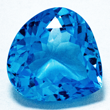 Topas in Swiss Blue mit 5.56 Ct, AAA Grade