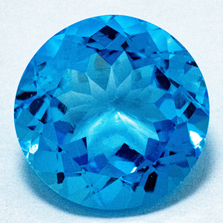 Topas in Swiss Blue mit 7.23 Ct, AAA Grade