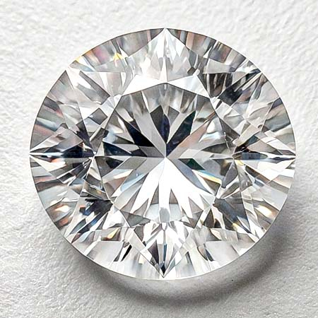 Weisser Topas mit 12 mm, 8.00 ct