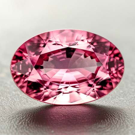 Pink Turmalin mit 0.55 Ct