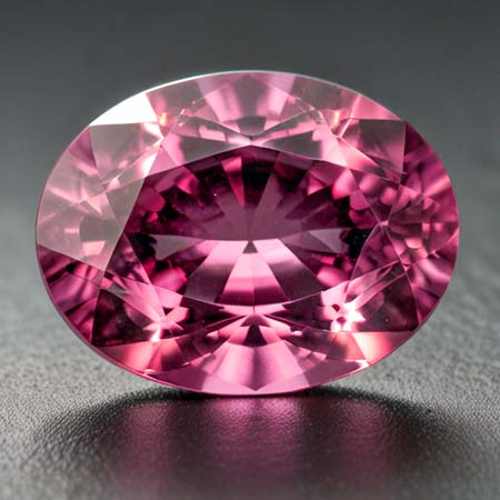 Pink Turmalin mit 0.67 Ct