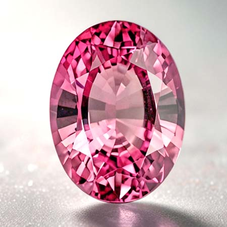 Pink Turmalin mit 0.72 Ct