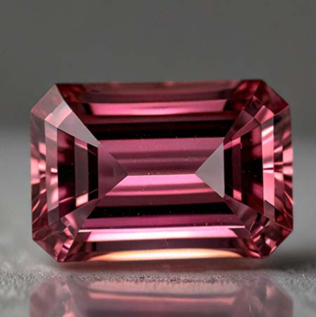 Pink Turmalin mit 0.75 Ct