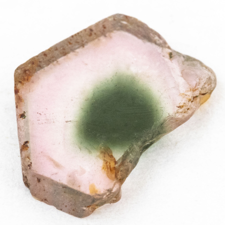 Polierte Multicolor Turmalinscheibe mit 1.41 Ct