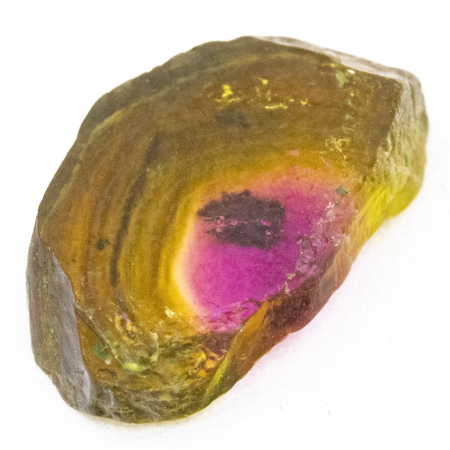 Polierte Multicolor Turmalinscheibe mit 2.07 Ct