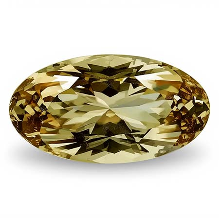Goldgrüner Turmalin mit 5 x 3 mm