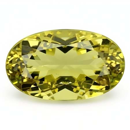 Limettengrüner Turmalin mit 5 x 3 mm