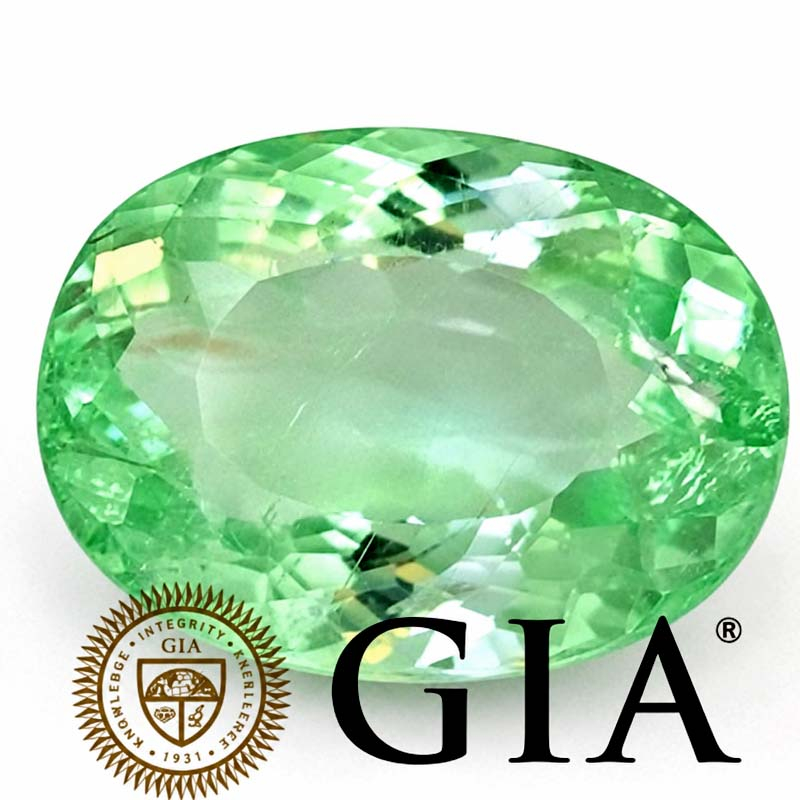 Paraiba Turmalin mit 8.11 Ct, inkl. GIA Zertifikat