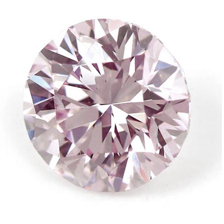 Pink Brillant mit 2.4 mm, 0.05 Ct, SI