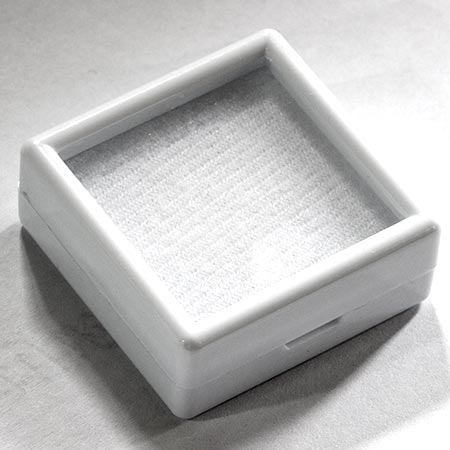 30mm Weiß Plastik Box Aufbewahrung Für Edelstein Anlegen 5 Packung 100 Stück 