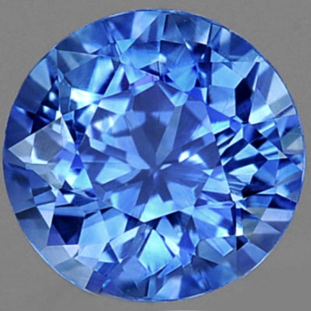 10.02 Karat GGL zertifiziert Natürlicher Blau Saphir Rundschliff 4 mm 30 Stück 