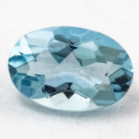 Santa Maria farbener Aquamarin mit 0.44 Ct