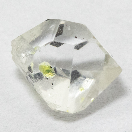 Besonderheit: Herkimer "Diamant" mit Wassereinschluss und Luftblase, 0.78 Ct
