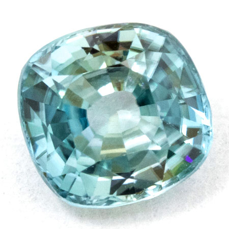 Blaugrüner Zirkon mit 1.15 Ct