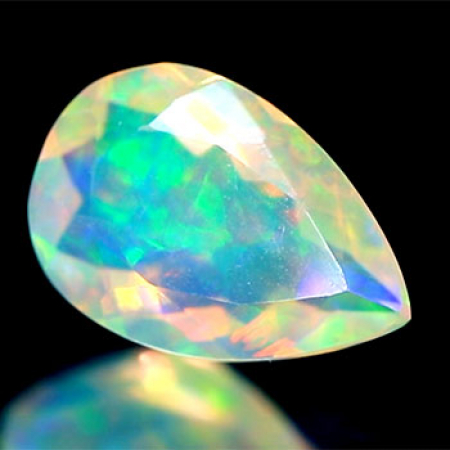 Facettierter Welo-Opal 1.25 Ct, AAA-Qualtität