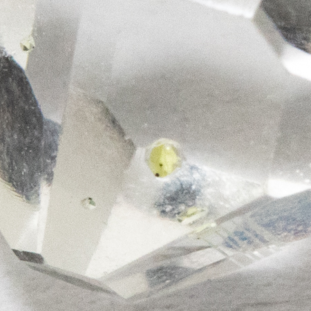 Besonderheit: Herkimer "Diamant" mit Wassereinschluss und Luftblase, 1.46 Ct