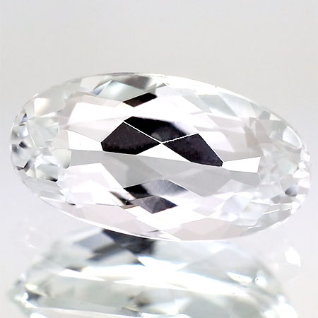 Aquamarin mit 14 x 8 mm, unbehandelt