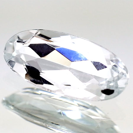 Aquamarin mit 16.5 x 7 mm, unbehandelt