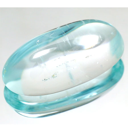 Aquamarin mit 53.53Ct, unbehandelt