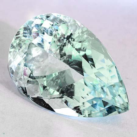 Aquamarin mit 54.65 Ct, unbehandelt