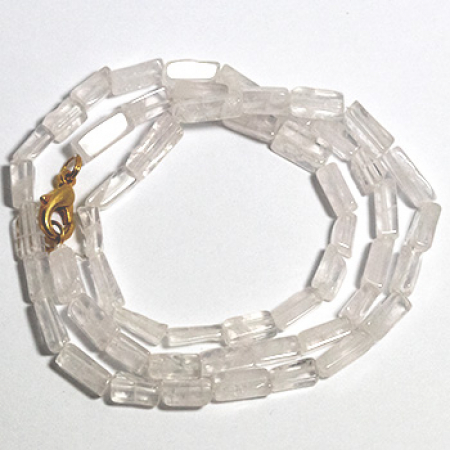 Kette aus Bergkristall ca. 46 cm