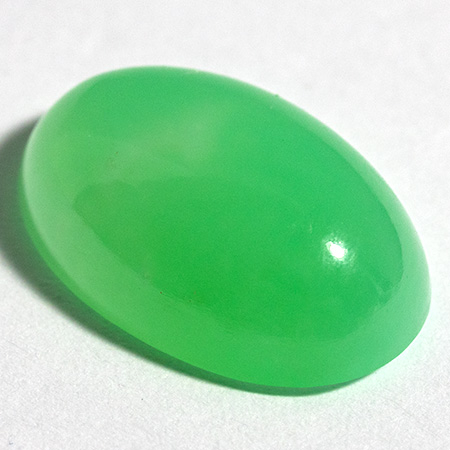 Chrysopras mit 5.87 Ct