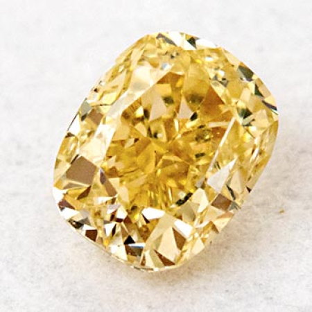 Gelber Diamant 0.11 Ct, SI
