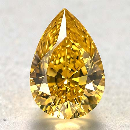 Diamant im Tropfenschliff mit 0.17 Ct, SI