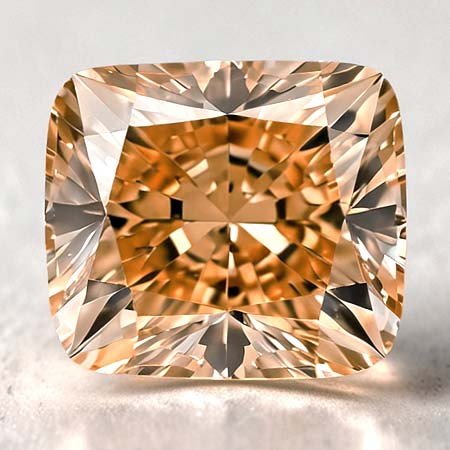 Gelber Diamant im Cushionschliff mit 0.19 Ct