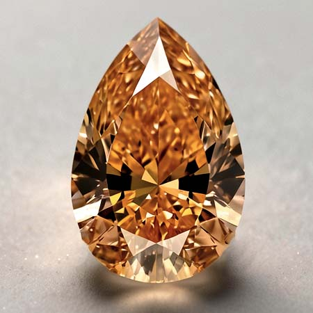 Diamant im Tropfenschliff mit 0.29 Ct, SI