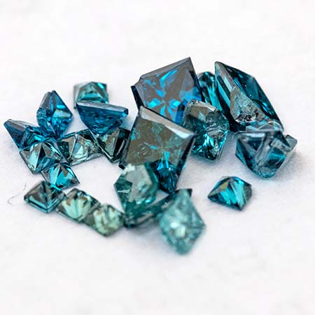 22 beschädigte Diamanten 1.14 Ct Gesamtgewicht