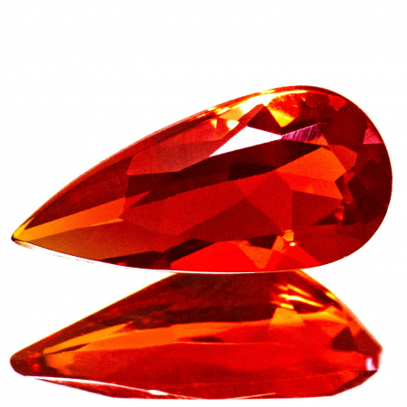 Mexikanischer Feueropal mit 0.88 Ct, AAA Grade