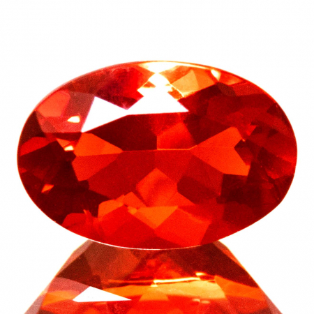 Mexikanischer Feueropal mit 1.09 Ct, AAA Grade