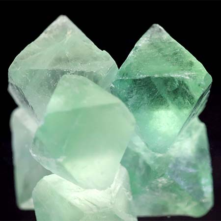 Fluorit Kristalle mit 97.15 Ct