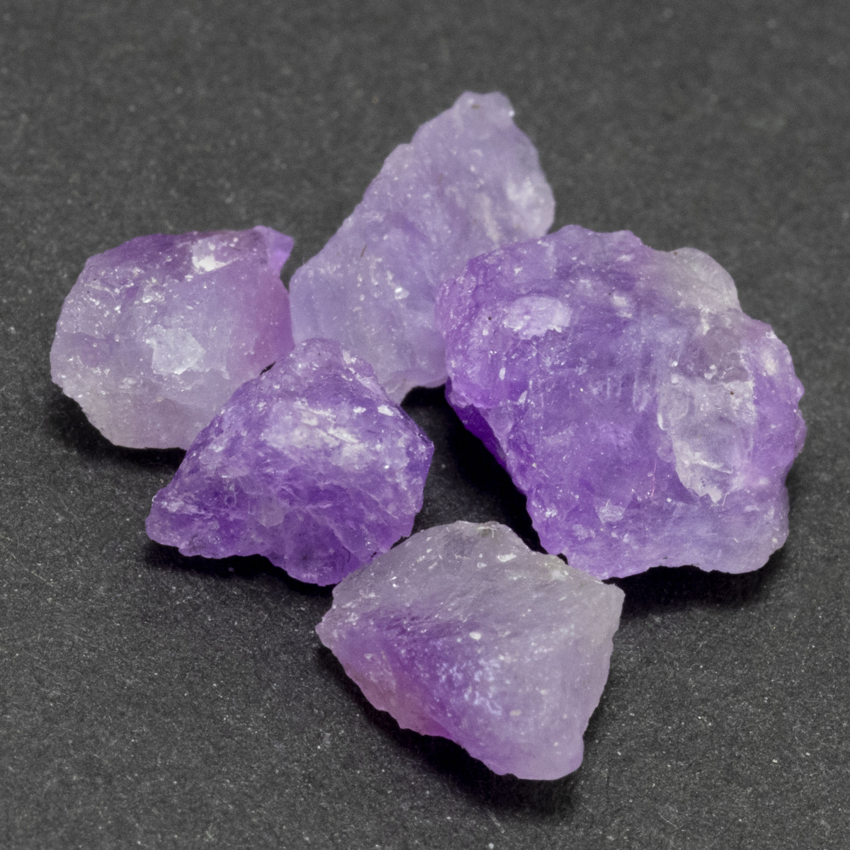 5 Hackmanit Kristalle 4.25 Ct, Premium Fluoreszenz
