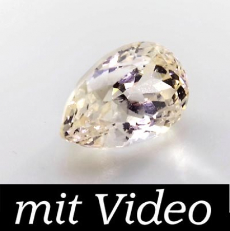 Grüngelber Hiddenit mit 5.85 Ct