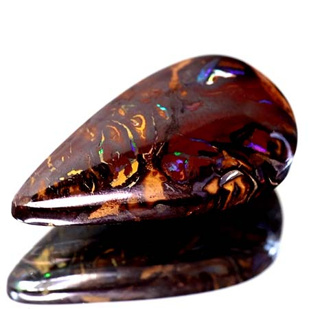 Koroit Boulder Opal mit 21.56 Ct, beidseitig tragbar