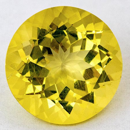 Lemon-Citrin mit 12.53 Ct