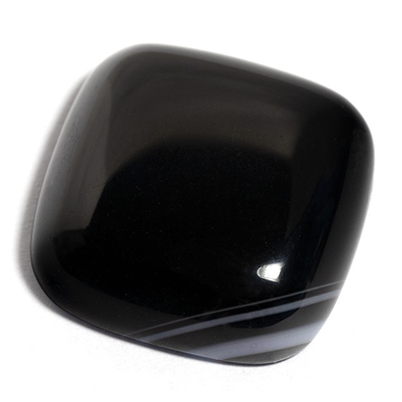 Onyx mit ca. 22 x 22 mm