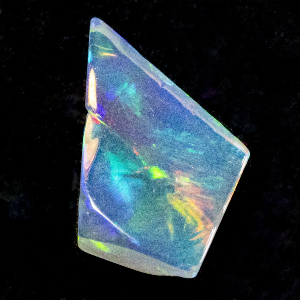 2 Welo Opal Scheiben mit 1.55 Ct, poliert - Opale