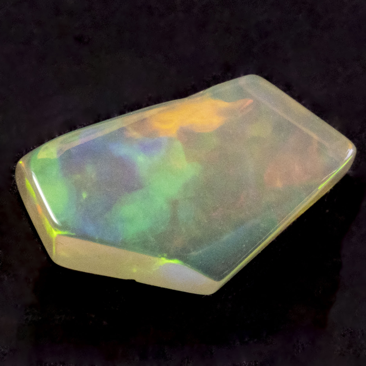 2 Welo Opal Scheiben mit 1.55 Ct, poliert - Opale