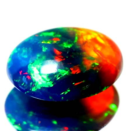 Bicolor Opal mit 1.36 Ct, AAA Grade