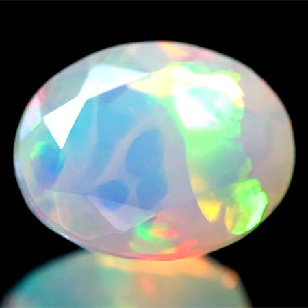 Facettierter Welo-Opal 1.48 Ct, AAA-Qualtität