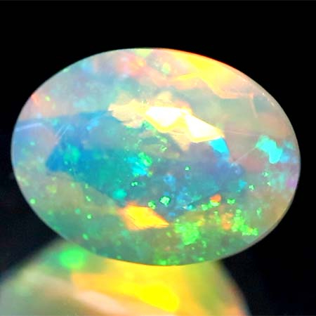 Facettierter Welo-Opal 1.67 Ct, AAA-Qualtität